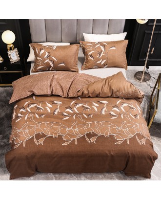 new best-selling marble pattern three-piece bedding four-piece duvet cover sheet Amazon geometric pattern