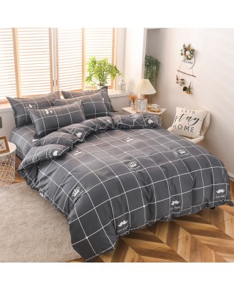 New best-selling aloe cotton four-piece three-piece duvet cover bedding sheet