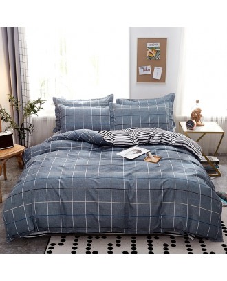 Factory direct Amazon hot sale aloe cotton skin-friendly four-piece duvet cover bedding sheet cotton bedding set