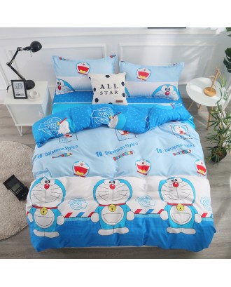 Factory direct selling hot cheap pure cotton  microfiber  bedding set for home. Aloe cotton four-piece set. Customized