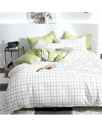 Bedding Set Floral Printed Bedding Sheet Bilateral Bed Skirt + 2 Pair Of Pillowcase 4 Bedsheets Bed Sheet Set 100% Cotton