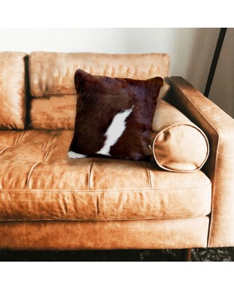 Custom Big Authentic Cowhide Fur Christmas Decorative & Throw Pillow Cover Luxury