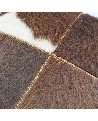 Selection of high quality luxury outdoor patio pillow covers advanced technology nursing cowhide leather pillow cover