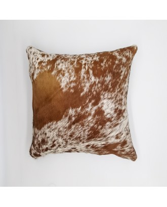 Selection of high quality cowhide leather throw pillow cover sets custom throw decorative pillow covers set