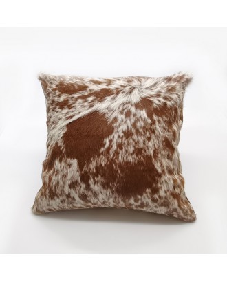 Selection of high quality cowhide leather throw pillow cover sets custom throw decorative pillow covers set