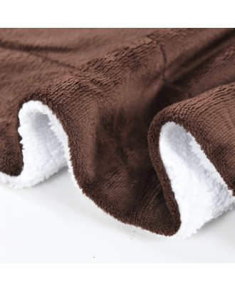 Ultra-plush Autumn Winter Chair Home Hotel Warm Blanket Super Soft Cozy Thick Fleece Sherpa Blanket