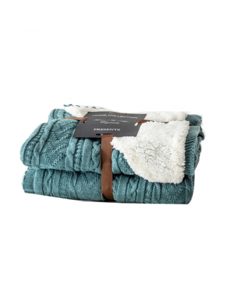 Bed Sofa Couch Living Room Bedroom Throw Blankets Soft Throw Sherpa Fleece Blanket with Tassels for Winter