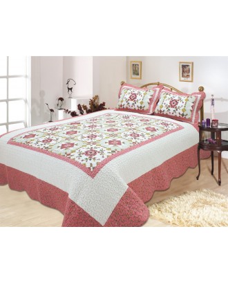 High demand products quilt toto patchwork cotton quilted pad cover for double bed