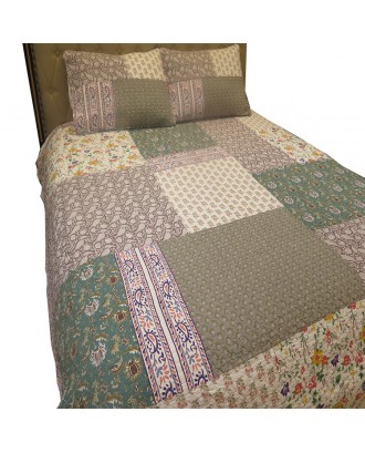 High demand products queen size bed quilt style cotton patchwork bedspreadquilt bedding sets cotton