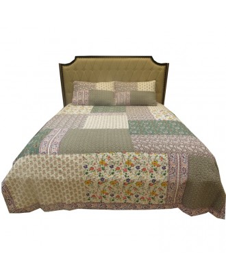 High demand products queen size bed quilt style cotton patchwork bedspreadquilt bedding sets cotton