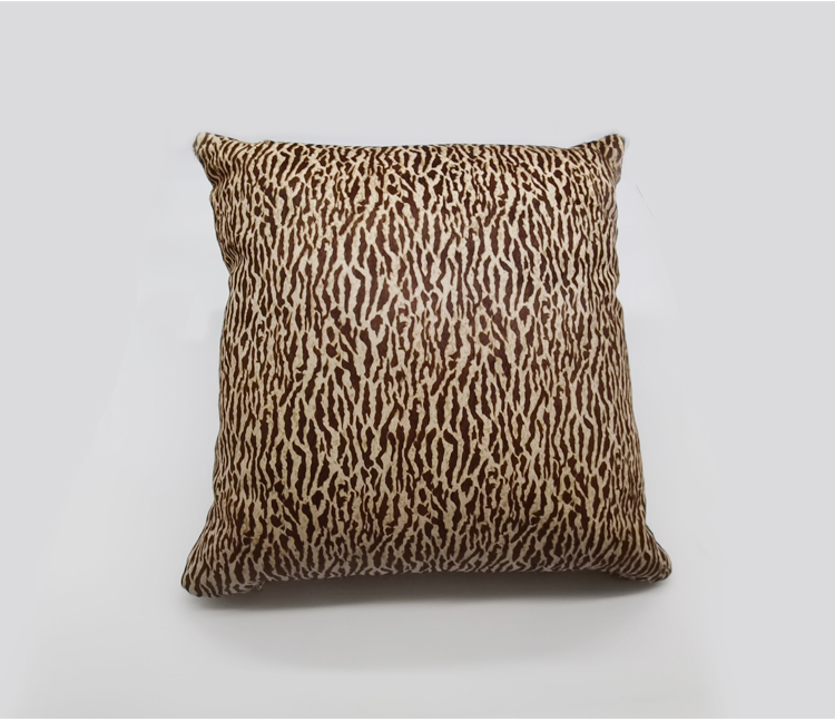 Selection of high quality cowhide leather holiday pillow cover bohemian seasonal decorative throw pillow covers