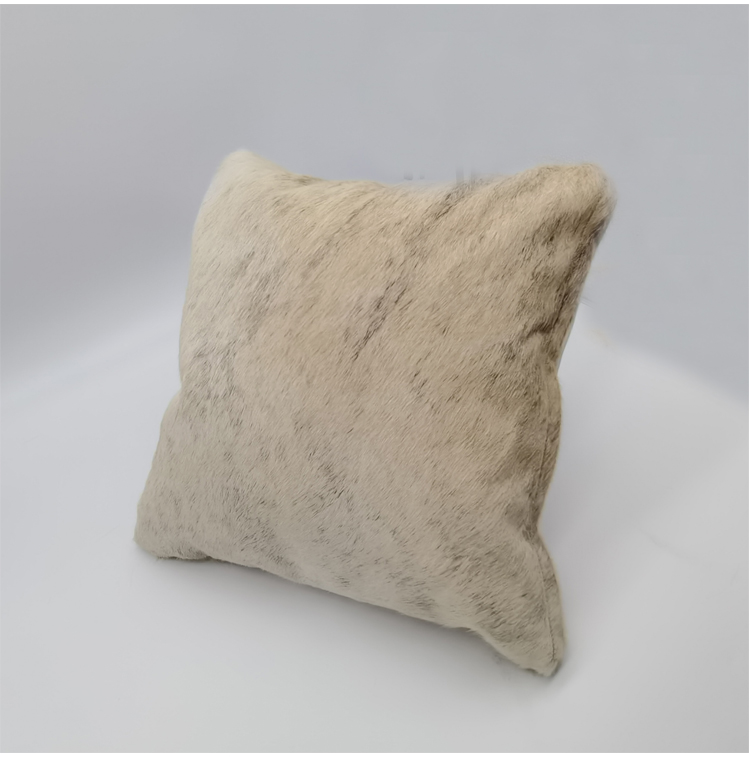 Selection of high quality cowhide leather travel abstract pillow covers ethnic pillow covers